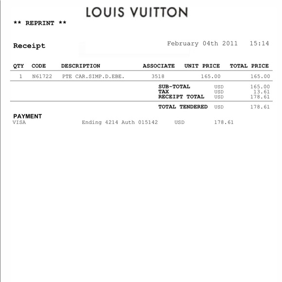 Louis Vuitton Card Holder - Picture 6 of 6